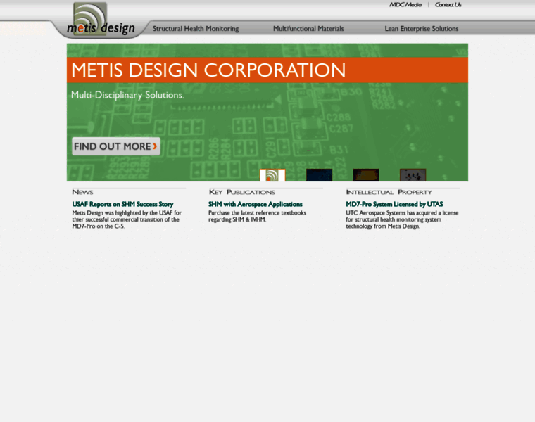 Metisdesign.com thumbnail