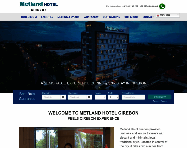 Metlandhotelcirebon.com thumbnail