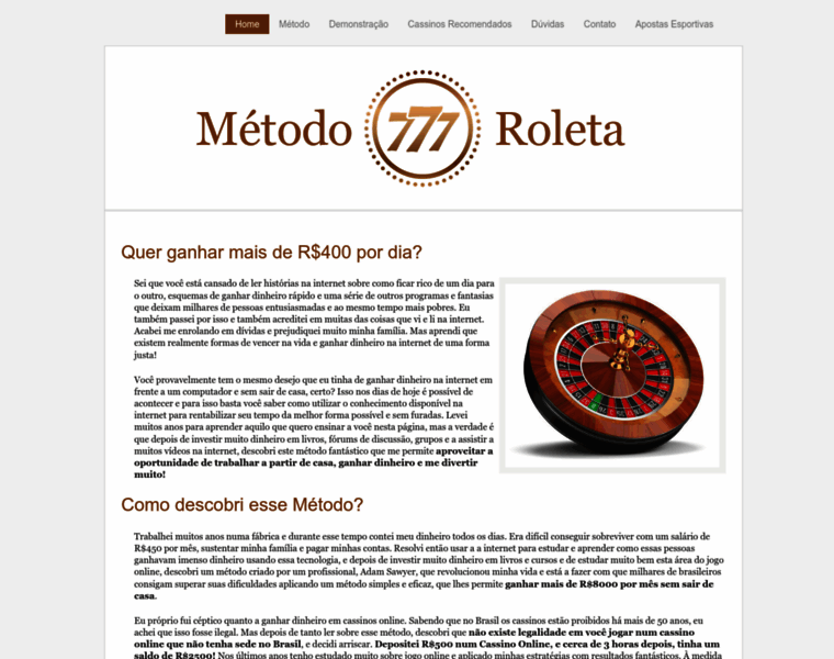 Metodoroleta.com.br thumbnail