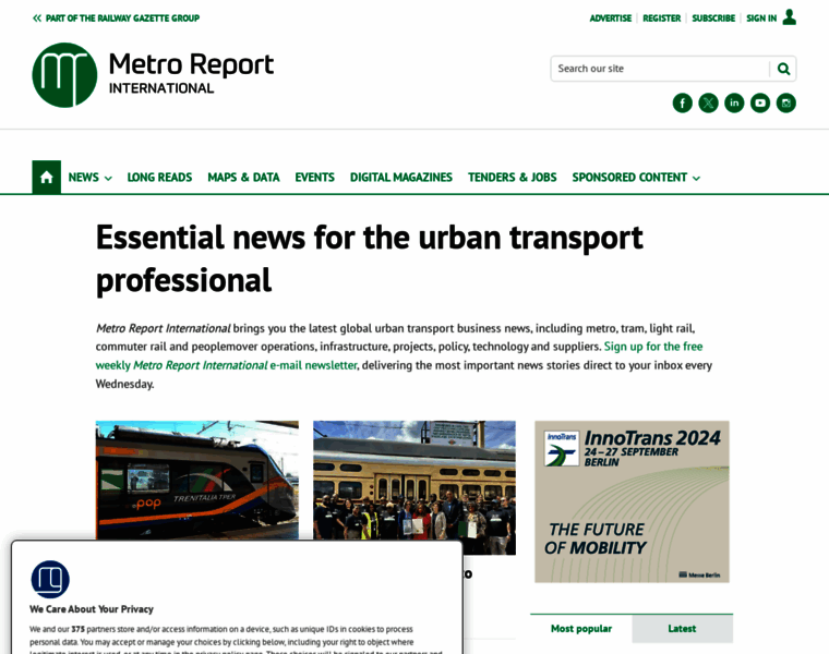 Metro-report.com thumbnail