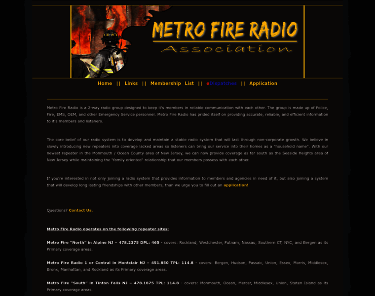 Metrofireradio.com thumbnail