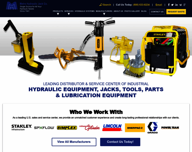 Metrohydraulic.com thumbnail Metrohydraulic.com thumbnail
