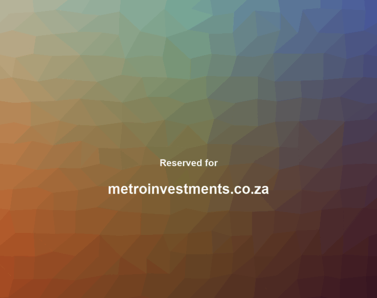 Metroinvestments.co.za thumbnail