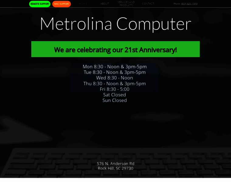Metrolinacomputer.com thumbnail