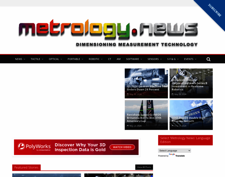 Metrology.news thumbnail