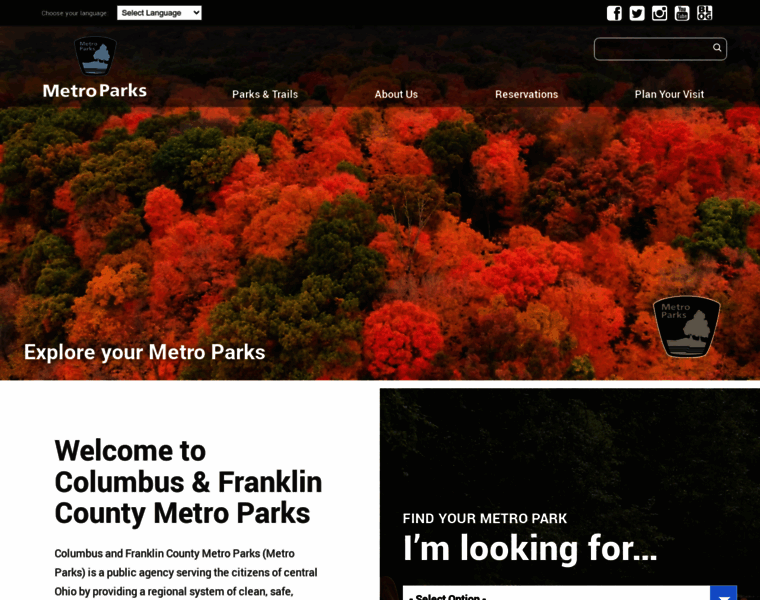 Metroparks.net thumbnail Metroparks.net thumbnail