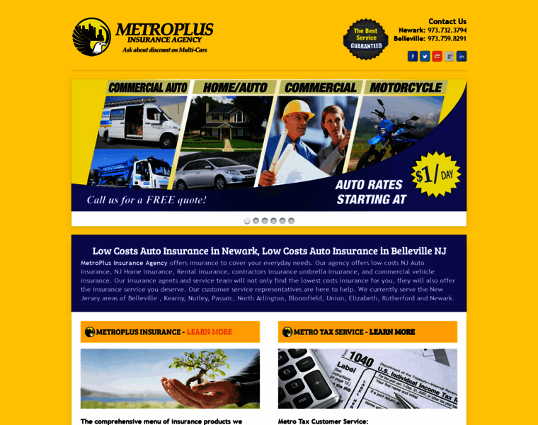 Metroplusinsurance.com thumbnail