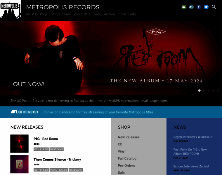 Metropolis-records.com thumbnail