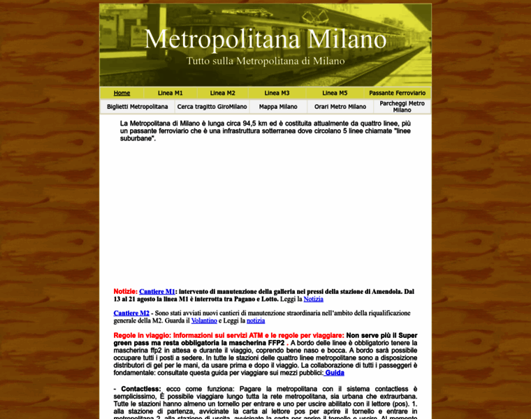 Metropolitana-milano.it thumbnail