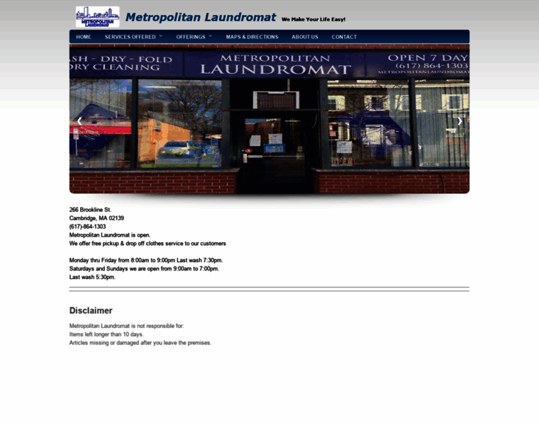 Metropolitanlaundromat.com thumbnail