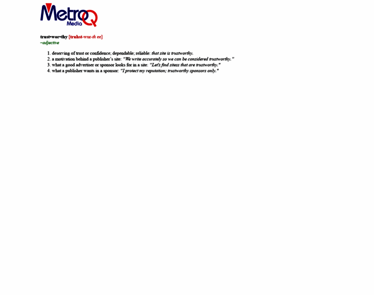 Metroq.com thumbnail