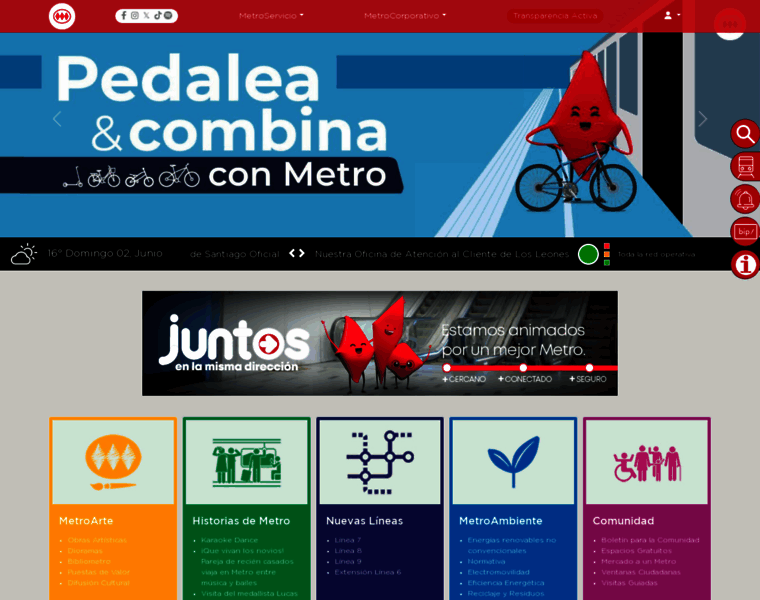 Metrosantiago.cl thumbnail