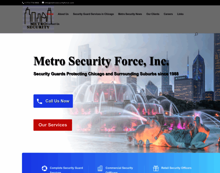 Metrosecurityforce.com thumbnail