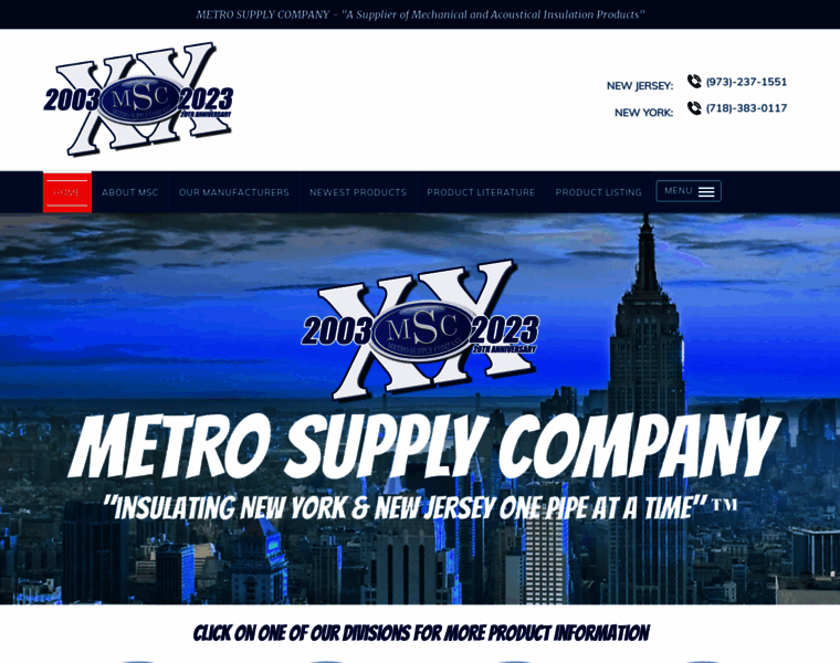 Metrosupplycollc.com thumbnail