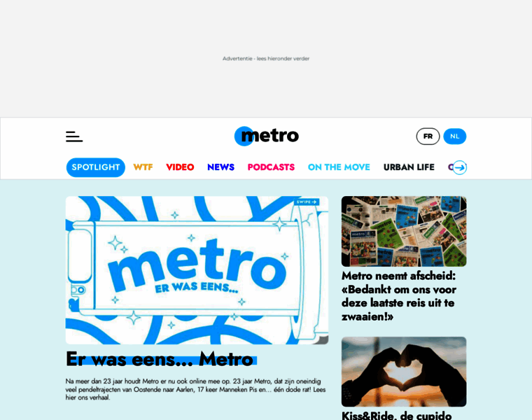 Metrotime.be thumbnail