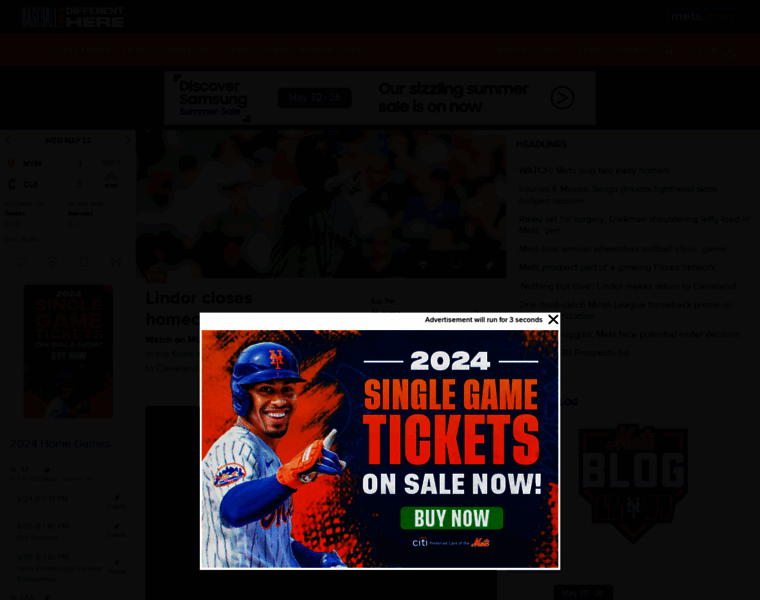 Mets.com thumbnail