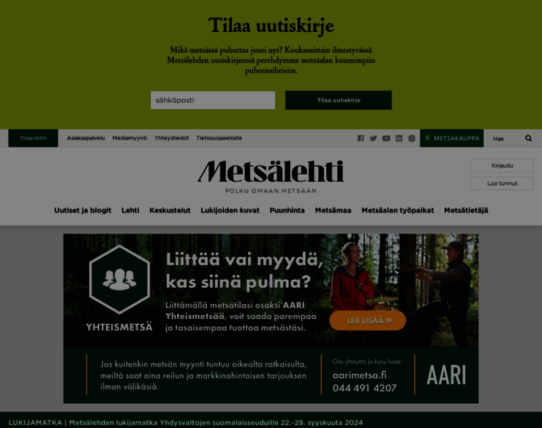 Metsalehti.fi thumbnail