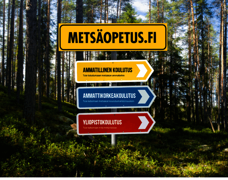 Metsaopetus.fi thumbnail
