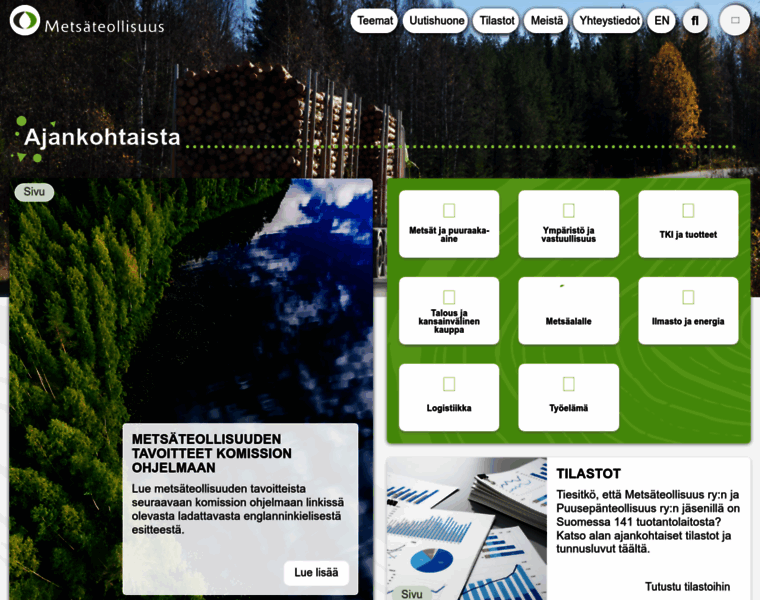 Metsateollisuus.fi thumbnail