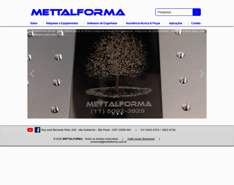 Mettalforma.com.br thumbnail