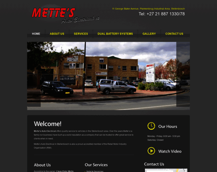 Mettes-auto-electrical-stellenbosch.co.za thumbnail