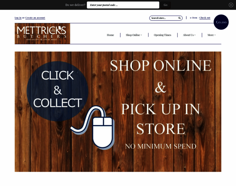 Mettricksbutchers.co.uk thumbnail