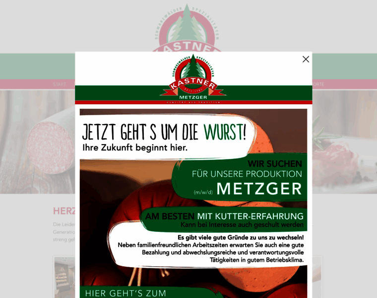 Metzgerei-kastner.de thumbnail