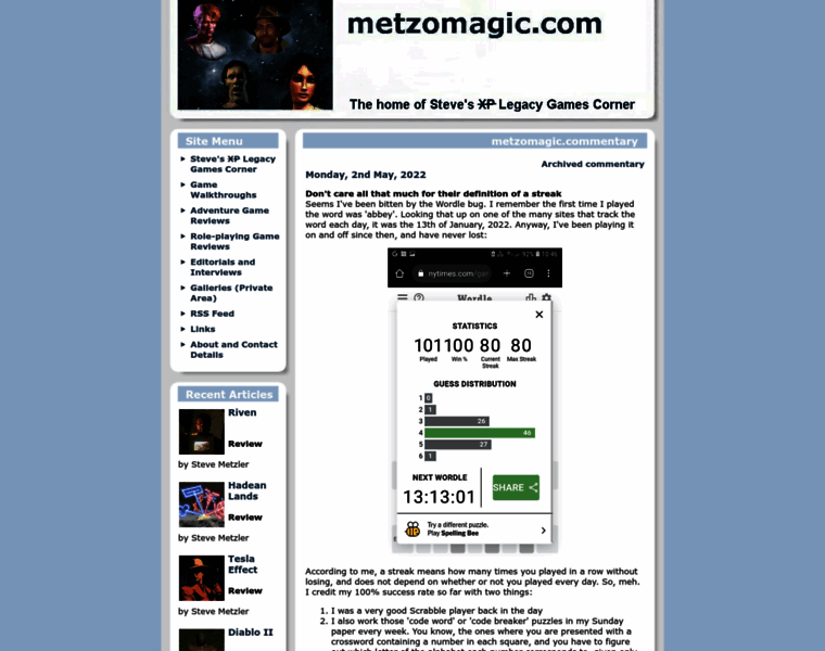 Metzomagic.com thumbnail