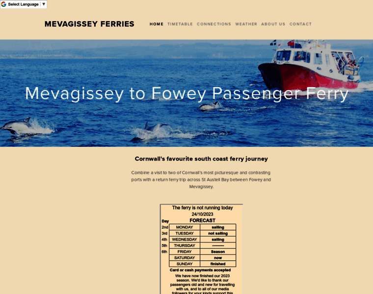 Mevagissey-ferries.co.uk thumbnail