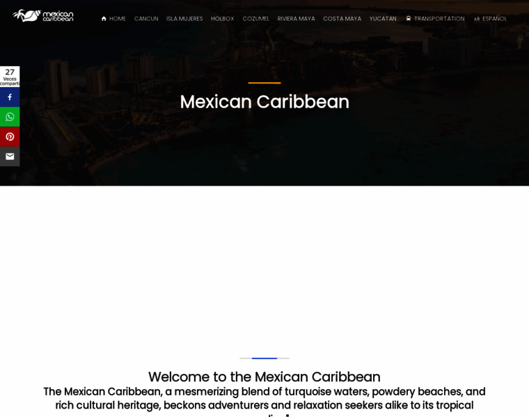 Mexicancaribbean.com thumbnail