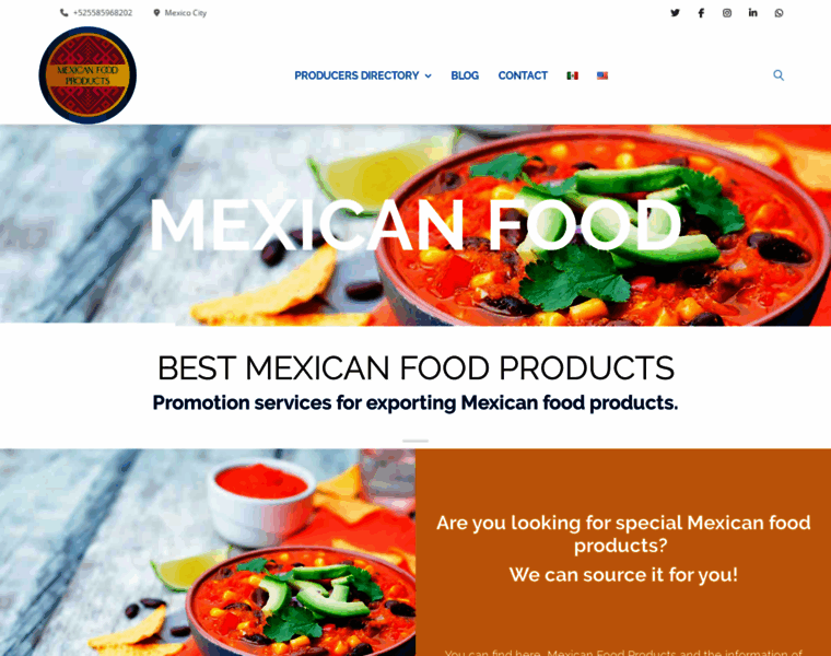 Mexicanfoodproducts.com thumbnail