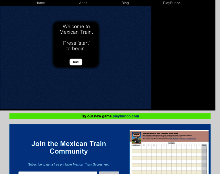 Mexicantrain.com thumbnail
