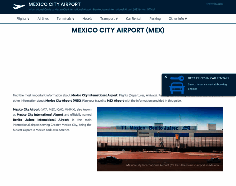 Mexico-airport.com thumbnail