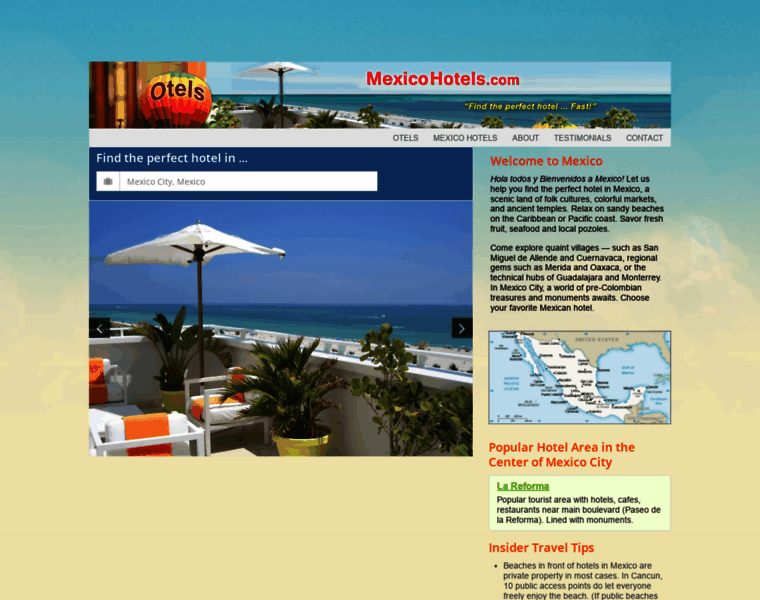 Mexico-hotels.com thumbnail