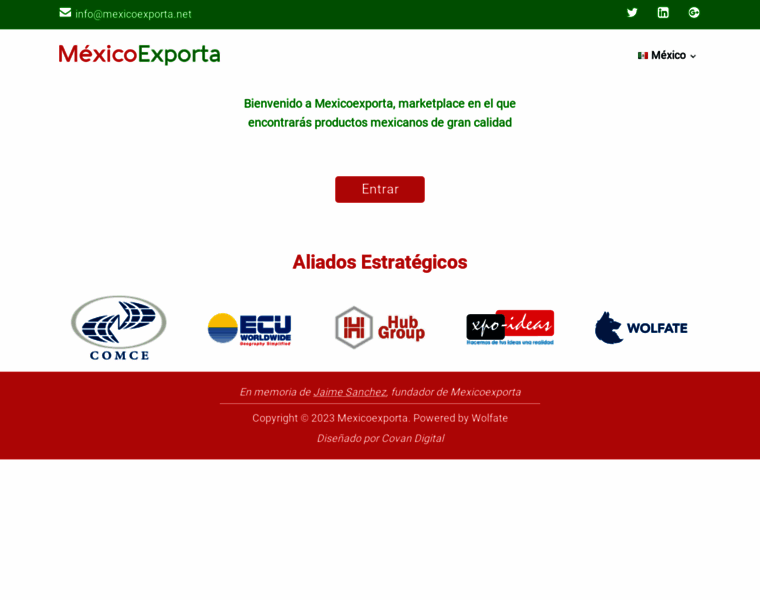 Mexicoexporta.net thumbnail