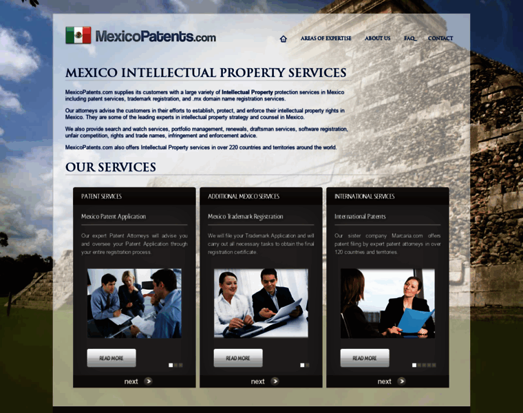 Mexicopatents.com thumbnail
