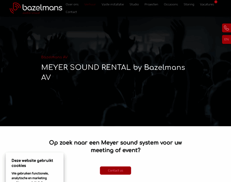 Meyersoundrental.com thumbnail