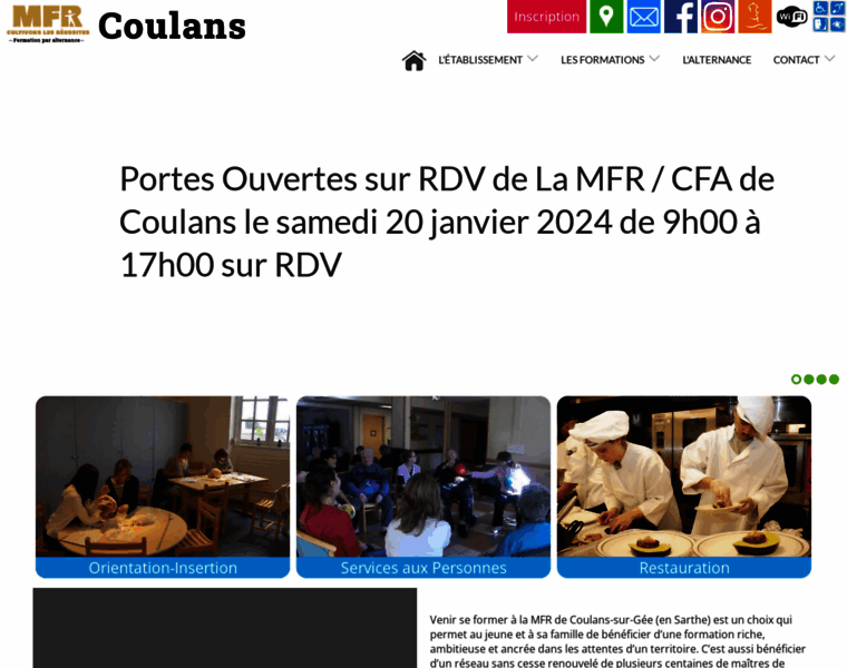 Mfr-coulans.fr thumbnail