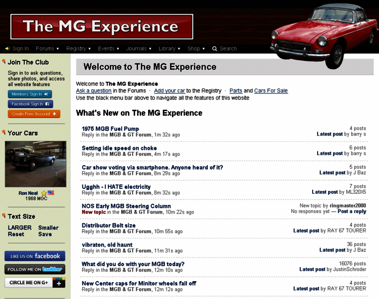 Mgexperience.net thumbnail