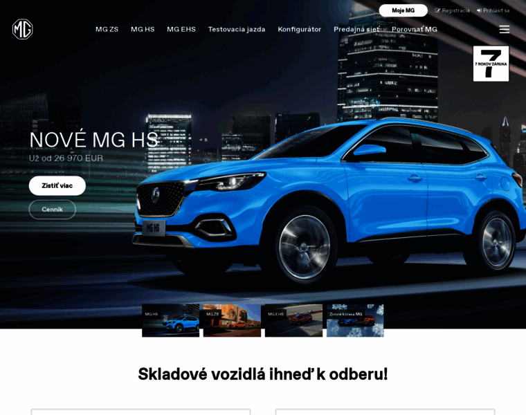 Mgmotor-slovakia.sk thumbnail