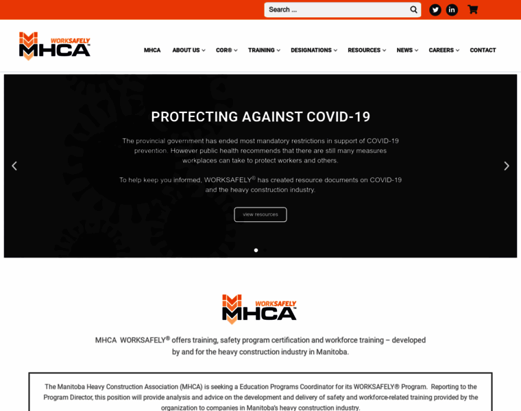 Mhcaworksafely.ca thumbnail