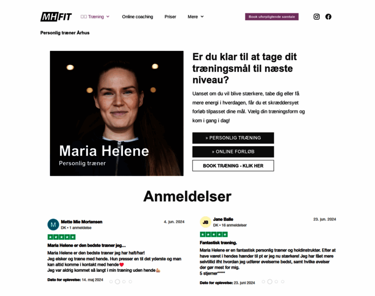Mhfit.dk thumbnail Mhfit.dk thumbnail