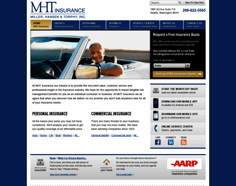 Mhtinsurance.com thumbnail
