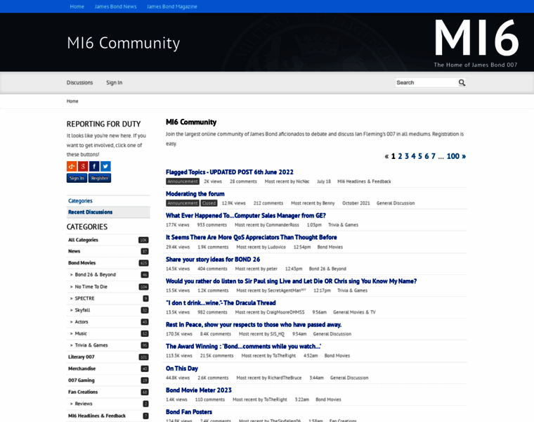 Mi6community.com thumbnail