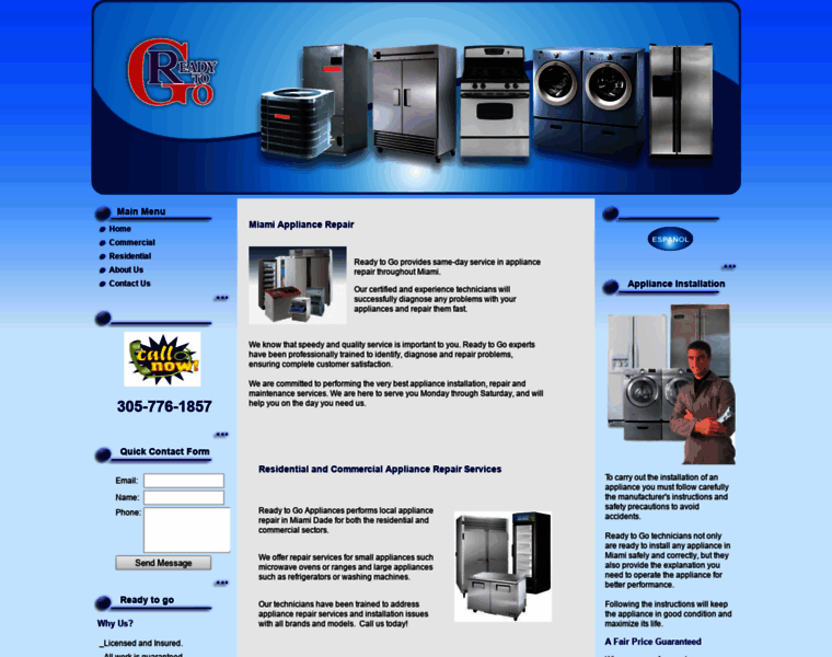 Miami-appliance-repair.com thumbnail