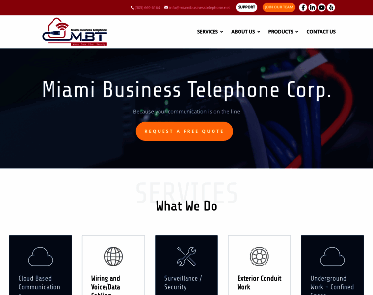 Miamibusinesstelephonecorp.com thumbnail