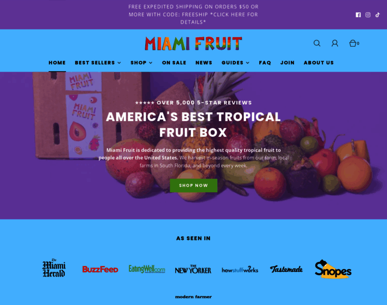 Miamifruit.org thumbnail