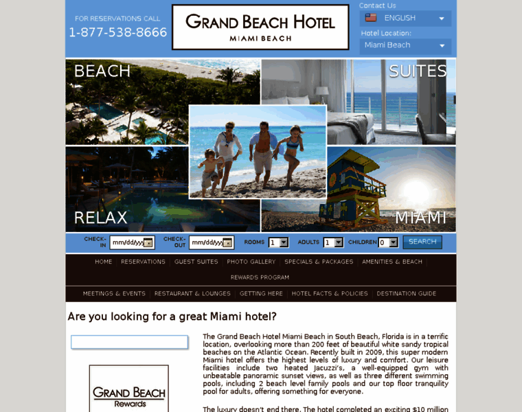 Miamihotelgrandbeach.com thumbnail