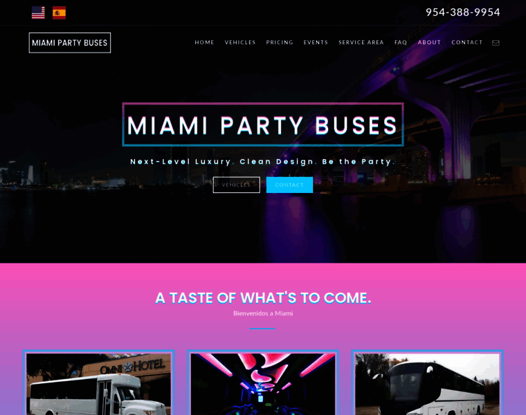 Miamipartybuses.com thumbnail