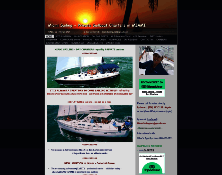 Miamisailing.net thumbnail